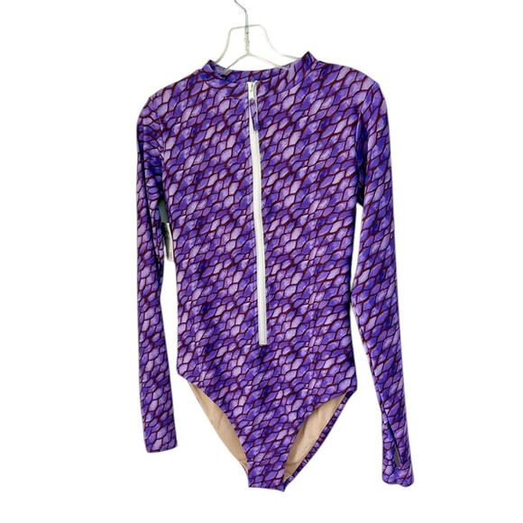 NWOT Mott 50 Lucia Second Skin Purple Swimsuit – Sz S - Picture 4 of 10
